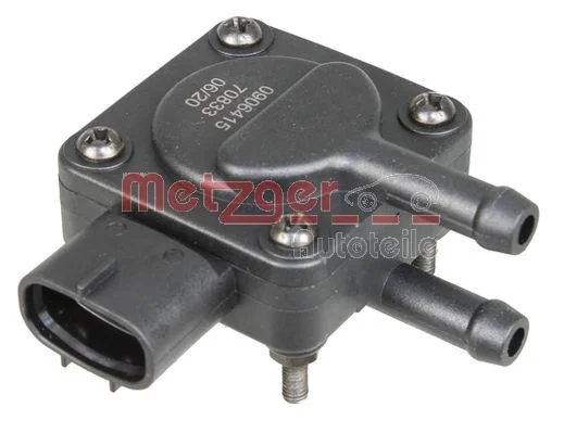 Sensor, pressão de escape METZGER 0906415