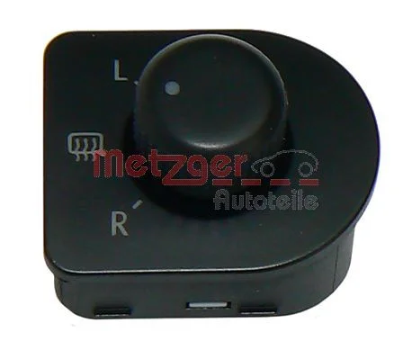 Switch, exterior mirror adjustment METZGER 0916071