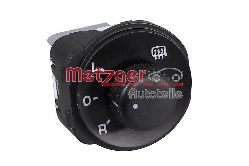 Switch, exterior mirror adjustment METZGER 09161124