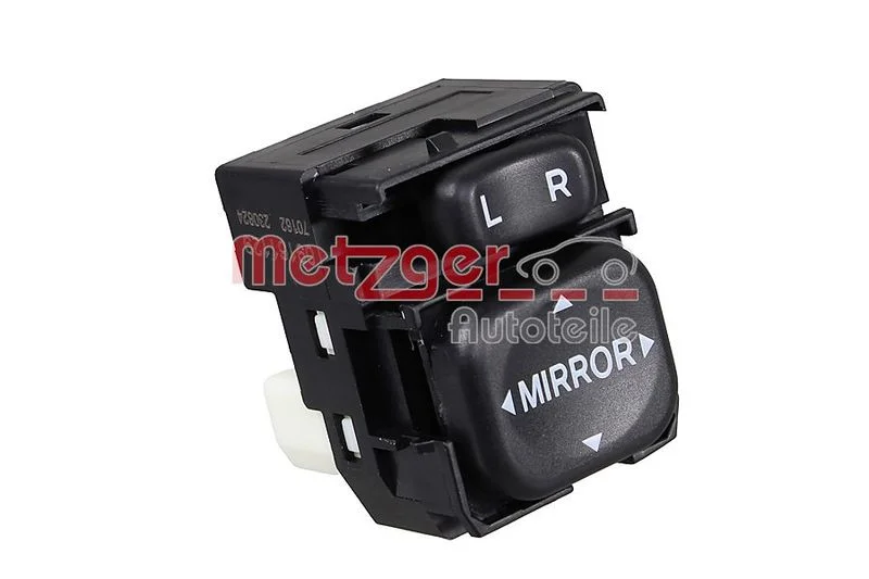 Switch, exterior mirror adjustment METZGER 09161129