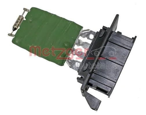 Resistor, ventilador interior METZGER 0917043