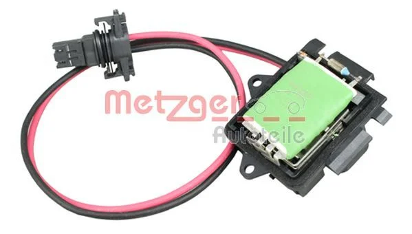Resistor, interior blower METZGER 0917071