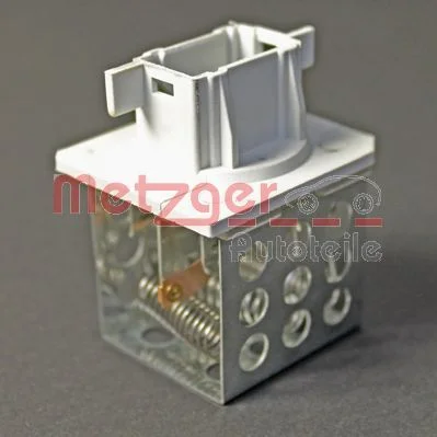 Resistor, ventilador interior METZGER 0917109
