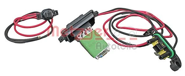 Resistor, ventilador interior METZGER 0917257