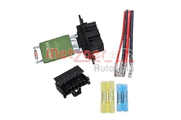 Resistor, ventilador interior METZGER 0917697