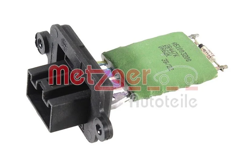 Resistor, ventilador interior METZGER 0917734