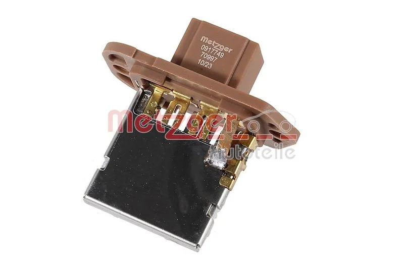 Resistor, ventilador interior METZGER 0917749