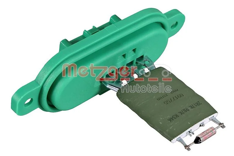 Resistor, interior blower METZGER 0917755