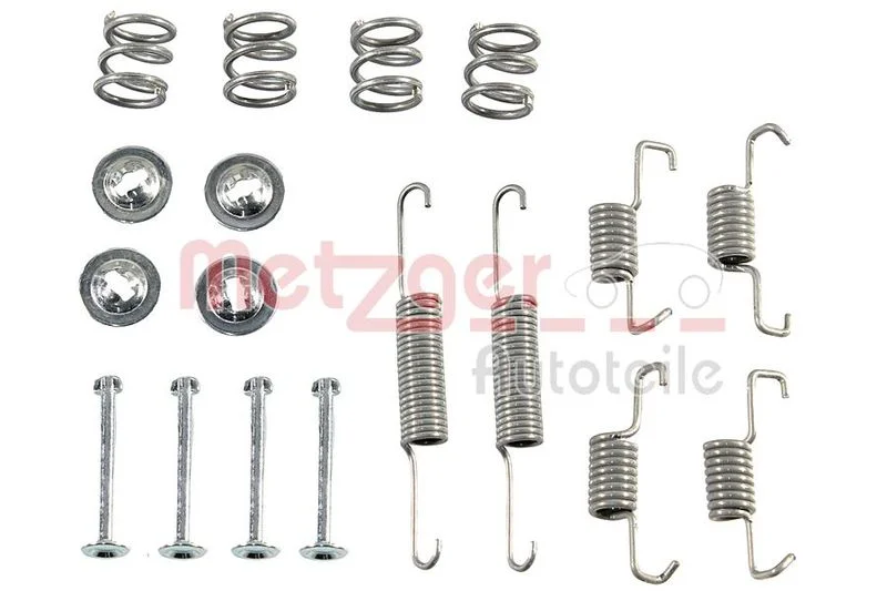 Kit de acessórios, sapatas do travão de estacionamento METZGER 105-0011