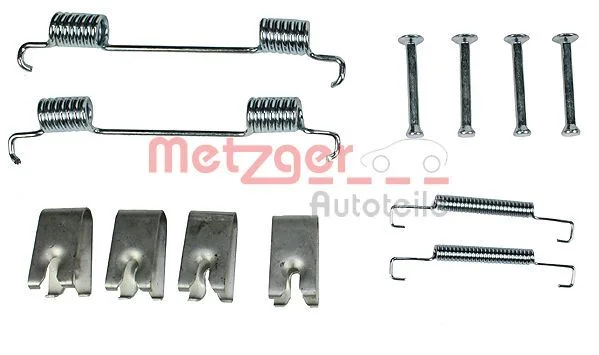 Kit de acessórios, sapatas do travão de estacionamento METZGER 105-0023