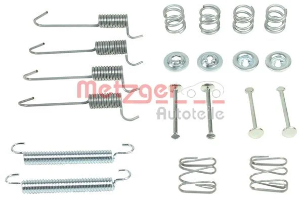 Kit de acessórios, sapatas do travão de estacionamento METZGER 105-0046