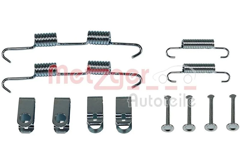 Kit de acessórios, sapatas do travão de estacionamento METZGER 105-0077