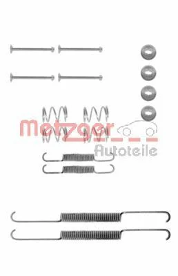 Kit de acessórios, sapatas de travão METZGER 105-0507