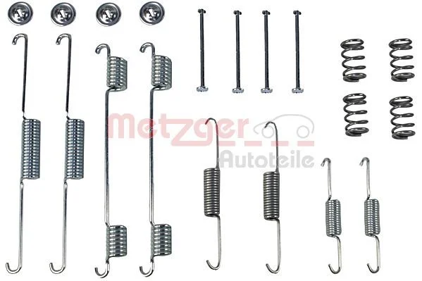 Kit de acessórios, sapatas de travão METZGER 105-0817