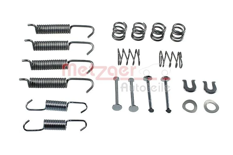 Accessory Kit, parking brake shoes METZGER 105-0821
