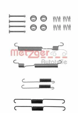 Kit de acessórios, sapatas de travão METZGER 105-0824
