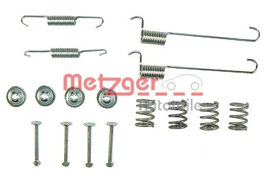 Kit de acessórios, sapatas do travão de estacionamento METZGER 105-0848