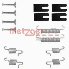 Kit de acessórios, sapatas do travão de estacionamento METZGER 105-0850