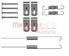 Accessory Kit, brake shoes METZGER 105-0888