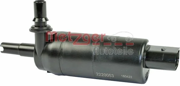 Washer Fluid Pump, headlight cleaning METZGER 2220053
