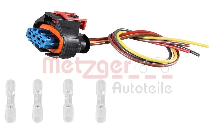 Conjunto de Reparação de Cabos, sensor de pressão de carga METZGER 2324171