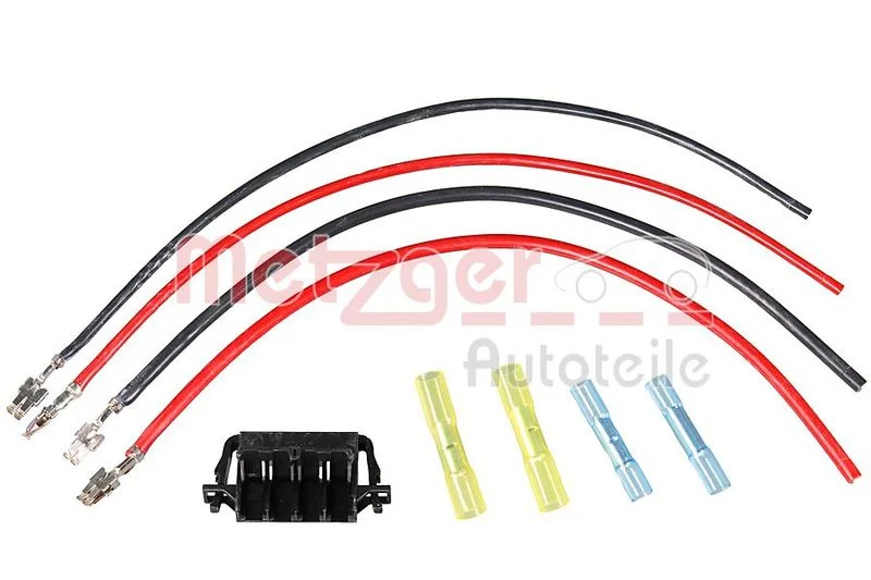 Conjunto de Reparação de Cabos, resistor do compressor de ar-condicionado METZGER 2324172