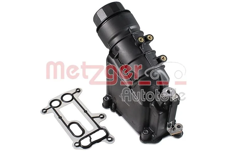 Housing, oil filter METZGER 2370106