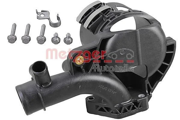 Flange do líquido de arrefecimento METZGER 4010093