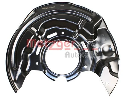 Splash Guard, brake disc METZGER 6115288