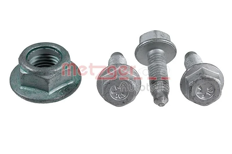 Mounting Set, suspension strut support mount METZGER 6490381