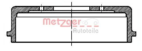 Tambor de Travão METZGER BT 319