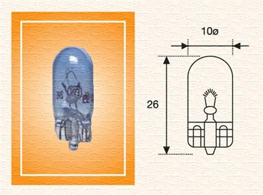 Bulb, direction indicator MAGNETI MARELLI 002051900000