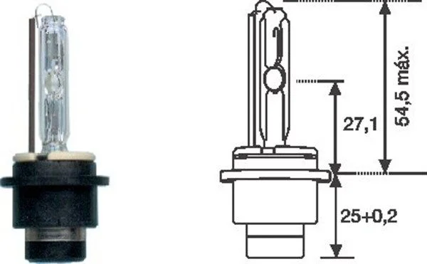 Lâmpada, farol de busca MAGNETI MARELLI 002541100000