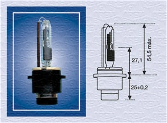 Lâmpada, farol de busca MAGNETI MARELLI 002542100000