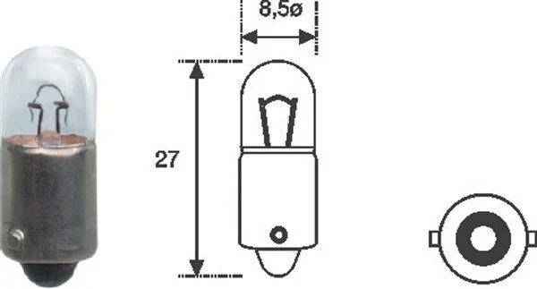Bulb, direction indicator MAGNETI MARELLI 002893100000