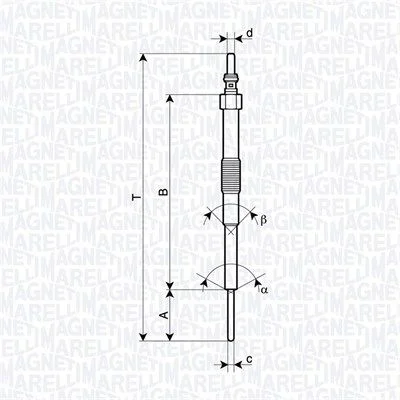 Glow Plug MAGNETI MARELLI 062900129304