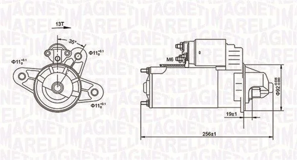 Starter MAGNETI MARELLI 063720977010