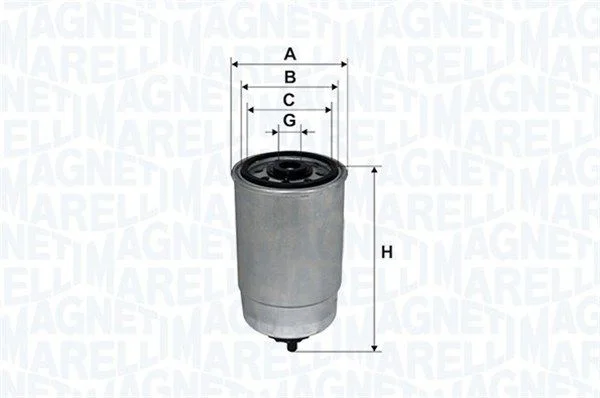 Filtro de Combustível MAGNETI MARELLI 153071760102