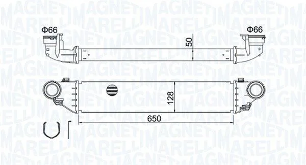 Intercooler MAGNETI MARELLI 351319204280