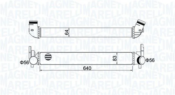 Intercooler MAGNETI MARELLI 351319204410