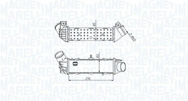 Intercooler MAGNETI MARELLI 351319204490