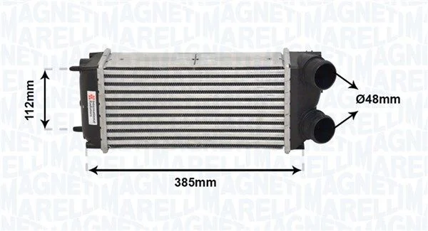 Intercooler MAGNETI MARELLI 351319205090