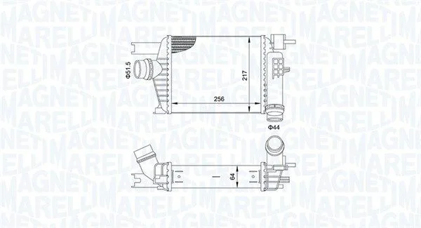 Intercooler MAGNETI MARELLI 351319205160