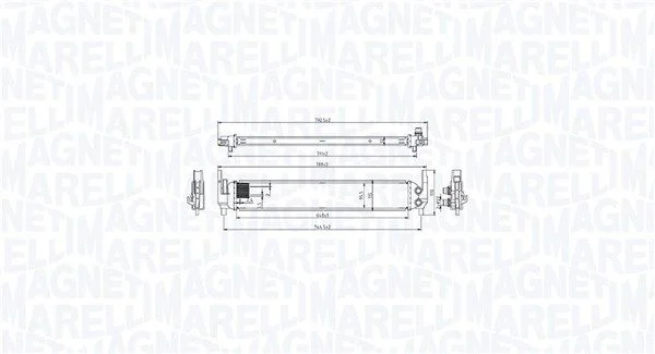 Intercooler MAGNETI MARELLI 351319206060
