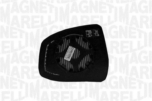 Mirror Glass, exterior mirror MAGNETI MARELLI 351991307580