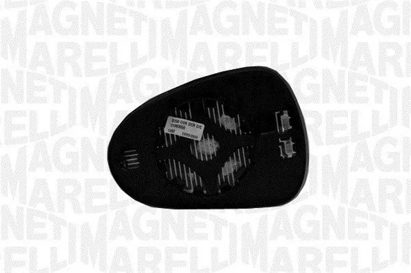 Vidro do espelho, espelho exterior MAGNETI MARELLI 351991307890