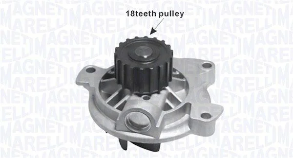 Bomba de água, arrefecimento do motor MAGNETI MARELLI 352316171172