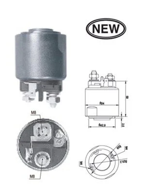 Interruptor solenóide, motor de arranque MAGNETI MARELLI 940113050546