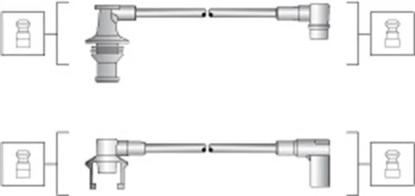 Conjunto de cabos de ignição MAGNETI MARELLI 941145260723