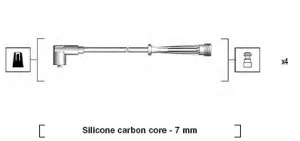 Ignition Cable Kit MAGNETI MARELLI 941145380735